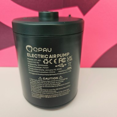 8-8-82302-5-Hinchador Qpau Mini Electric Air Pump (NUEVO)