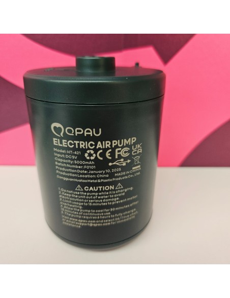 8-8-82302-5-Hinchador Qpau Mini Electric Air Pump (NUEVO)