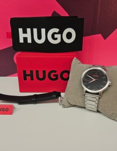 8-8-82144-1-Reloj pulsera unisex Hugo Rase 1530124 (Nuevo)