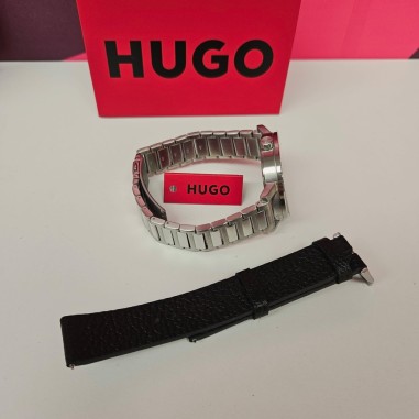 8-8-82144-6-Reloj pulsera unisex Hugo Rase 1530124 (Nuevo)