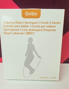 8-8-82304-1-Deportes Cuerda de saltar Gritin G3286 2.3M (NUEVA)