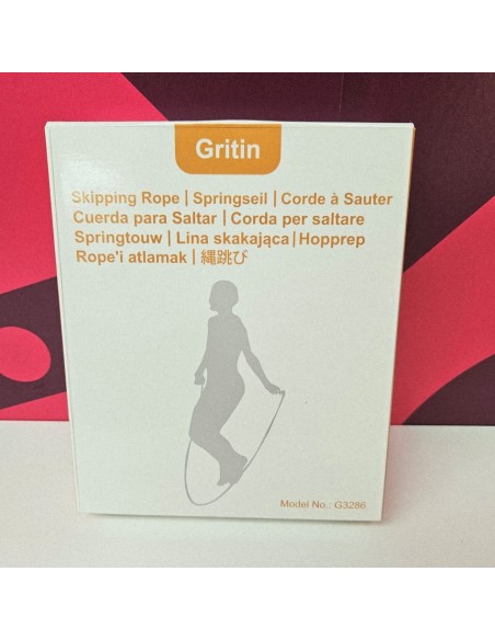 8-8-82304-1-Deportes Cuerda de saltar Gritin G3286 2.3M (NUEVA)