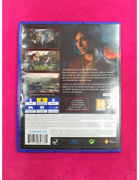 6-6-172616-2-Videojuego PS4 Uncharted el legado perdido