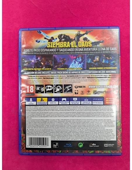 6-6-172615-2-Videojuego PS4 edicion deluxe borderlands3