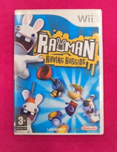 6-6-172621-1-Videojuego Wii Rayman Raving Rabbids