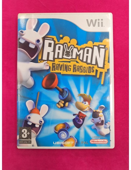 6-6-172621-1-Videojuego Wii Rayman Raving Rabbids