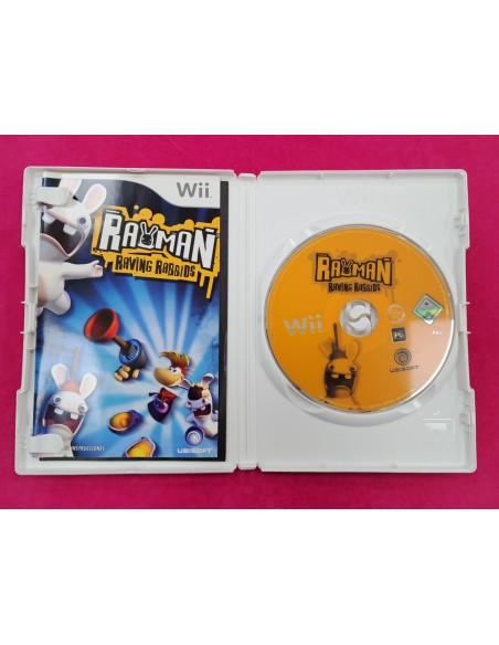 6-6-172621-2-Videojuego Wii Rayman Raving Rabbids