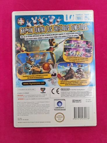 6-6-172621-3-Videojuego Wii Rayman Raving Rabbids