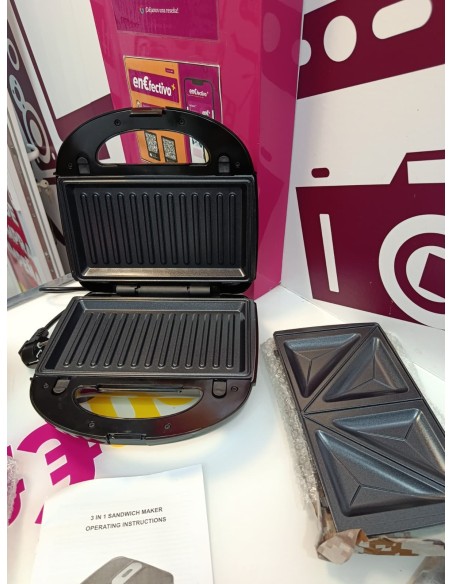 9-9-80792-7-Gofrera Sandwichera Gotoll 3 En 1 Hs-300n (sin Uso )