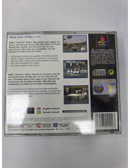 1-1-273379-2-Videojuego PS1 Sport Cars Classics