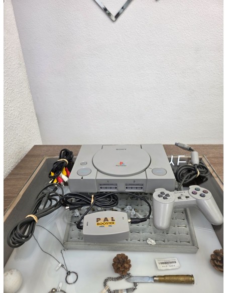 1-1-280402-1-Consola PS1 Fat Gris
