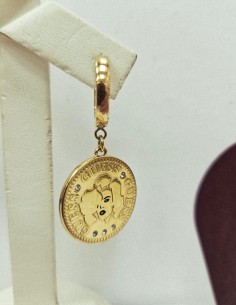8-8-82287-1-Pendientes GUESS moneda Marilyn Monroe 2