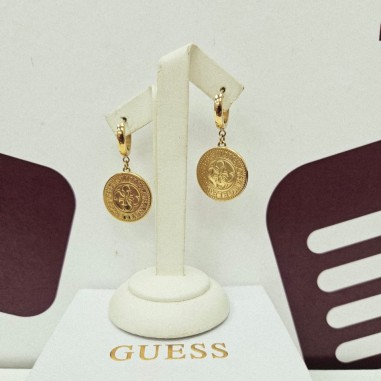 8-8-82287-3-Pendientes GUESS moneda Marilyn Monroe