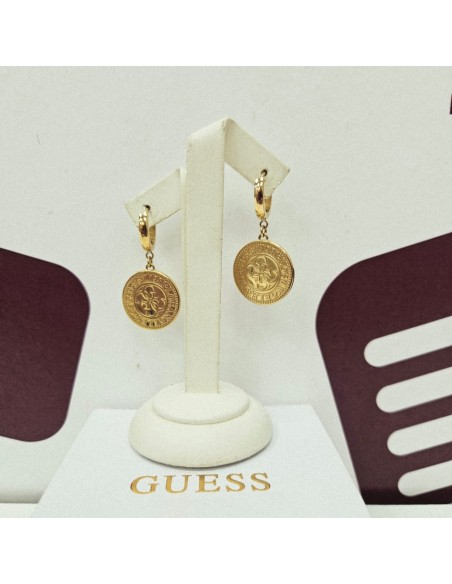 8-8-82287-3-Pendientes GUESS moneda Marilyn Monroe