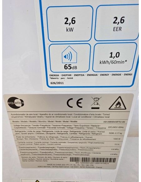 1-1-280290-2-Aire Acondicionado Equation AM09B4B5 