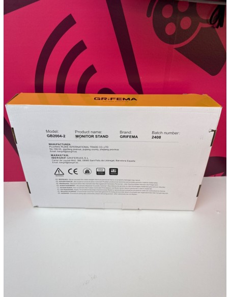 8-8-82005-3-Soporte Monitor GRIFEMA GB2004-2 (nuevo)