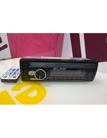 9-9-80781-1-Radio Portátil Radio Coche Belson Bs-1401bt 