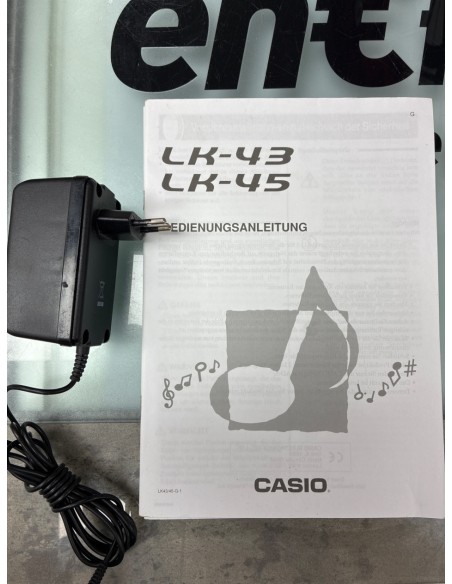 9-9-80873-3-Teclado Electrónico Casio Lk-45 Teclado Luminoso