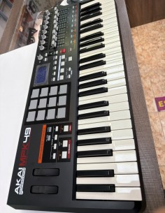 1-1-280570-1-Música Profesional Controladora Teclado AKAI MPK49  2