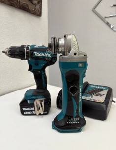 1-1-280550-1-Taladro A Bateria Set Makita Dhp 485 Radial Dga452 2