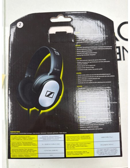 6-6-172791-2-Auriculares Diadema Sennheiser Hd 201