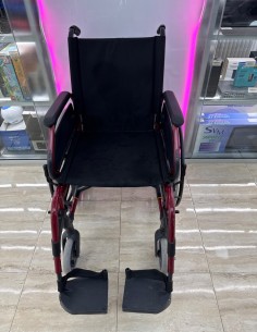 8-8-81986-1-Silla De Ruedas Brezy 250 Con Asiento Acolchado