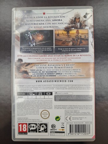 6-6-172799-2-Videojuego Nintendo Switch Assasins Creed 3 remastered