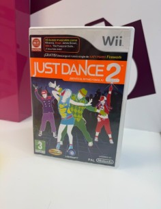 9-9-80666-1-Videojuego Wii just dance 2 