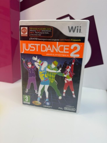 9-9-80666-1-Videojuego Wii just dance 2 
