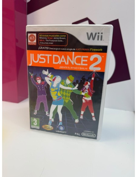 9-9-80666-1-Videojuego Wii just dance 2 