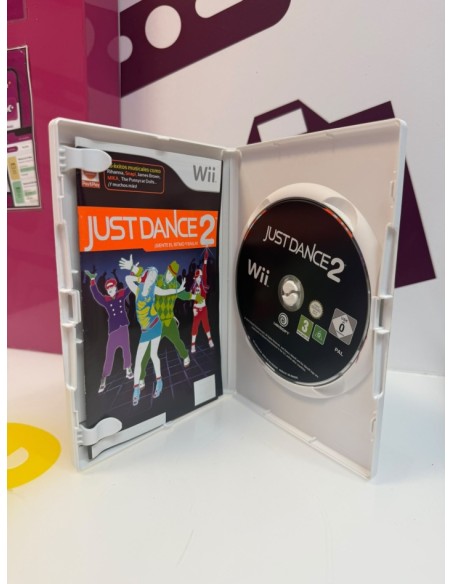 9-9-80666-2-Videojuego Wii just dance 2 