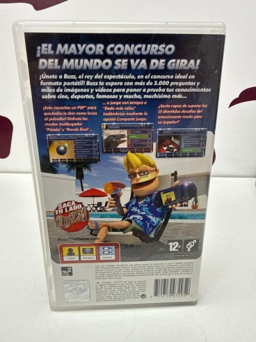 8-8-78554-2-Videojuego PSP Buzz Concurso de Bolsillo