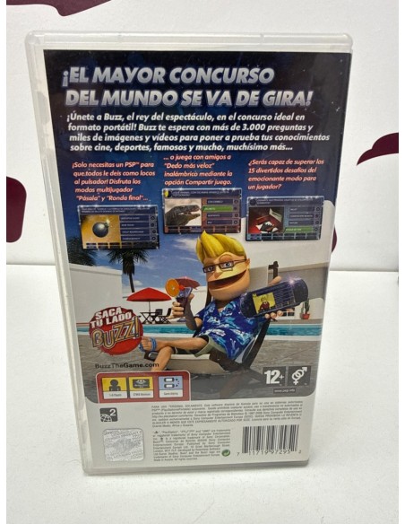 8-8-78554-2-Videojuego PSP Buzz Concurso de Bolsillo