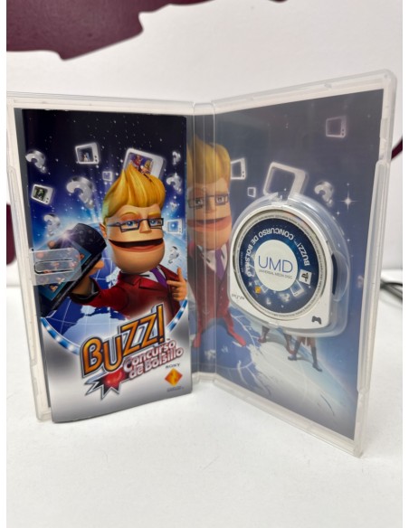 8-8-78554-3-Videojuego PSP Buzz Concurso de Bolsillo