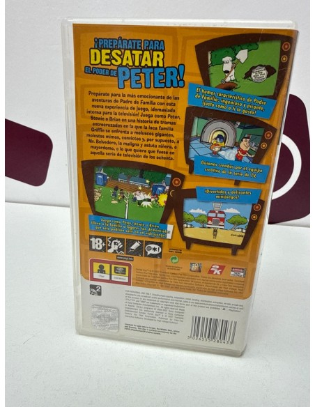 8-8-78549-2-Videojuego PSP Padre de Familia