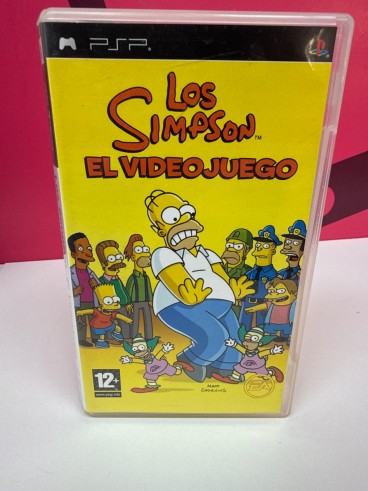 8-8-78551-1-Videojuego PSP Los Simpson