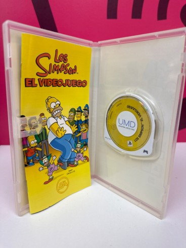 8-8-78551-2-Videojuego PSP Los Simpson