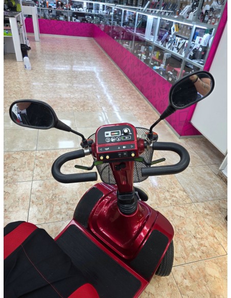 1-1-280697-2-Silla De Ruedas Scooter Roja
