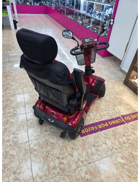 1-1-280697-3-Silla De Ruedas Scooter Roja