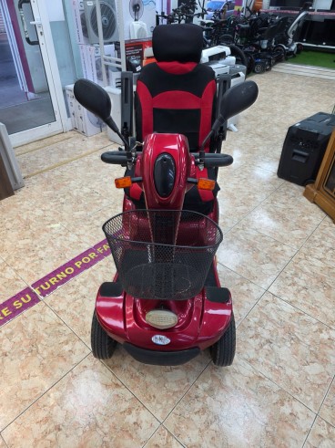 1-1-280697-4-Silla De Ruedas Scooter Roja