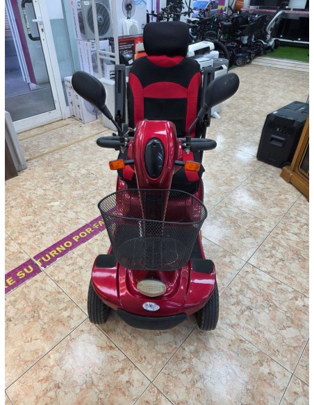 1-1-280697-4-Silla De Ruedas Scooter Roja