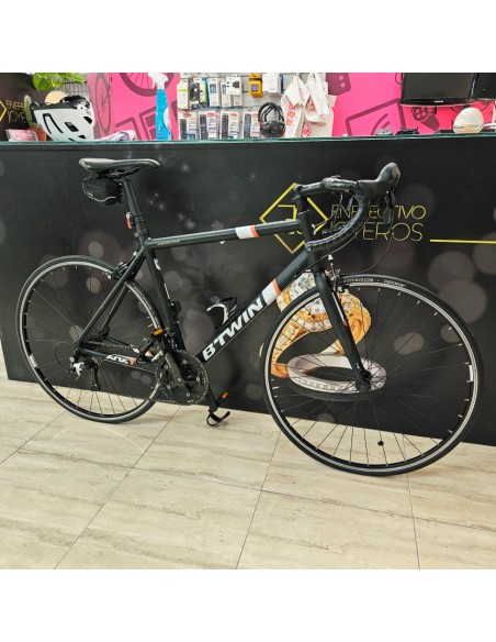 8-8-80437-1-Bicicleta Carretera Btwin Triban 500 aluminio 6061 T.L