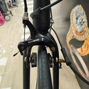 8-8-80437-10-Bicicleta Carretera Btwin Triban 500 aluminio 6061 T.L