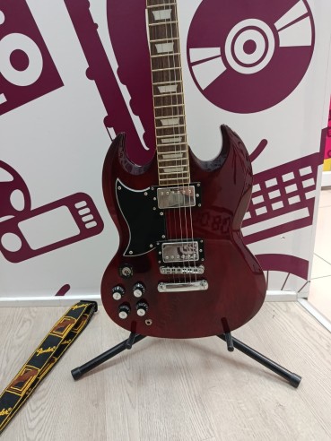 9-9-81003-1-Guitarra Electrica Harley Benton Izquierda 