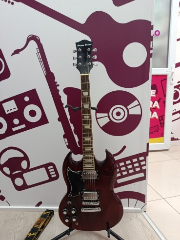 9-9-81003-4-Guitarra Electrica Harley Benton Izquierda 