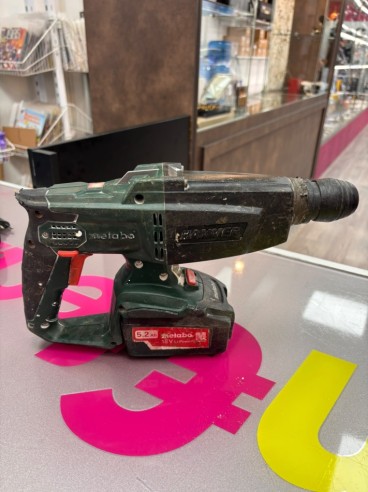 7-7-88817-1-Taladro A Bateria Metabo Hammer 5.2ah 18v KHA 18LTX