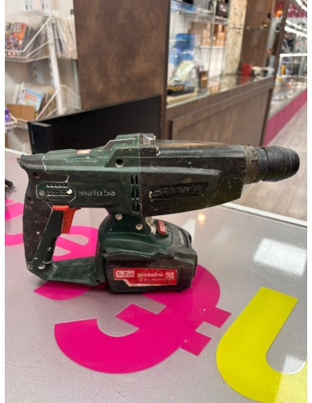 7-7-88817-1-Taladro A Bateria Metabo Hammer 5.2ah 18v KHA 18LTX