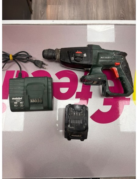 7-7-88817-2-Taladro A Bateria Metabo Hammer 5.2ah 18v KHA 18LTX