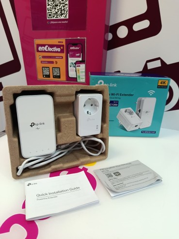 9-9-81008-1-Router DSL Powerline Wi-fi Extender Tl-wpa7617 Kit 