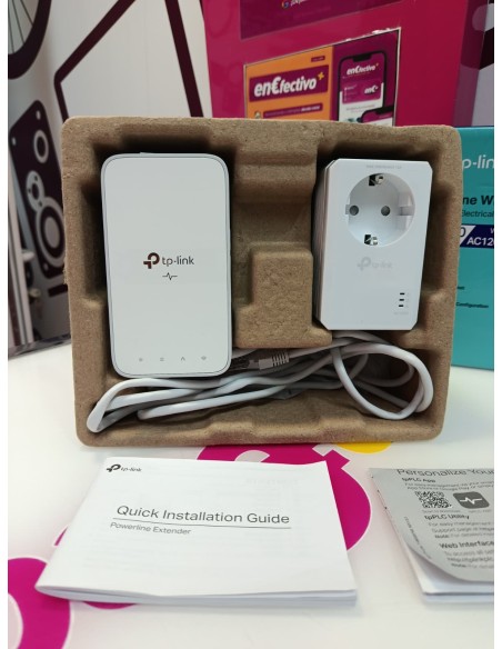 9-9-81008-3-Router DSL Powerline Wi-fi Extender Tl-wpa7617 Kit 